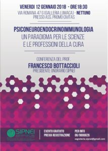 Psiconeuroendocrinoimmunologia: locandina